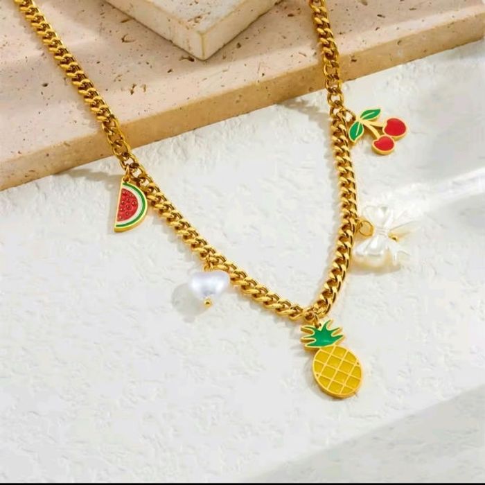 Collier ananas   ✅ - photo numéro 2