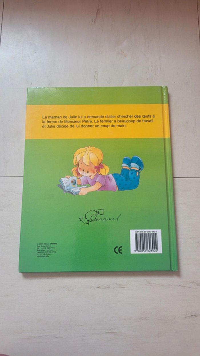 Livre "julie à la ferme" - photo numéro 2