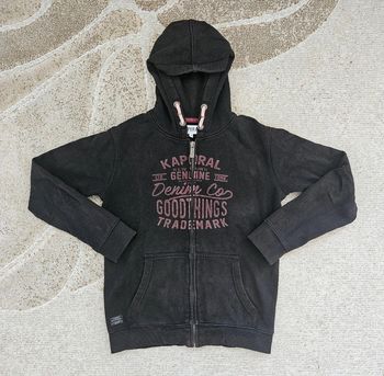Gilet zippé à capuche Kaporal 14 ans