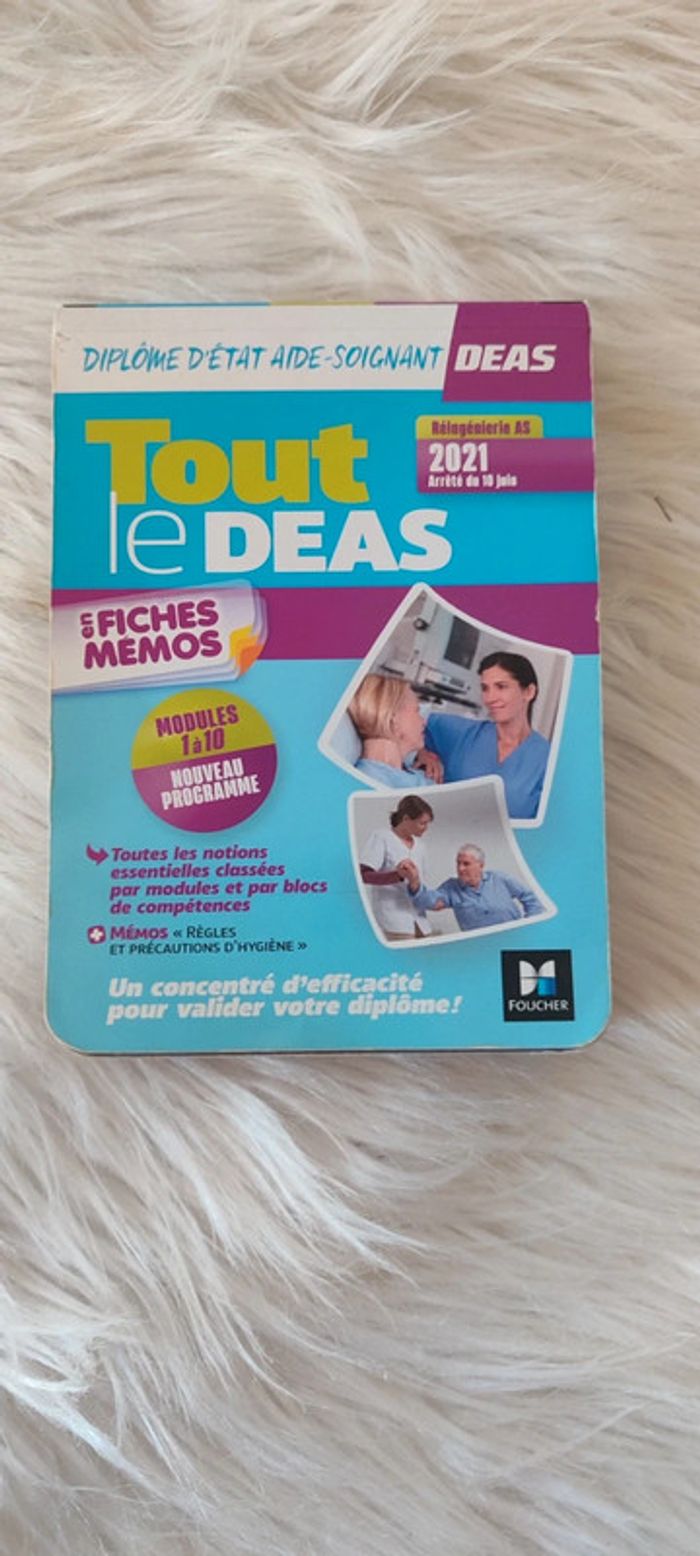 Livre deas aide soignante module de 1 a 10