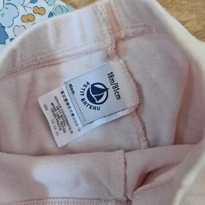Blouse liberty + legging petit bateau - photo numéro 3