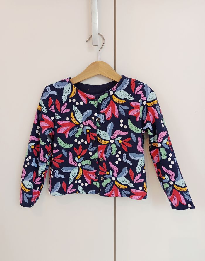 Gilet réversible DPAM / Du Pareil au Même – 6 ans – 2 styles en 1 - photo numéro 3