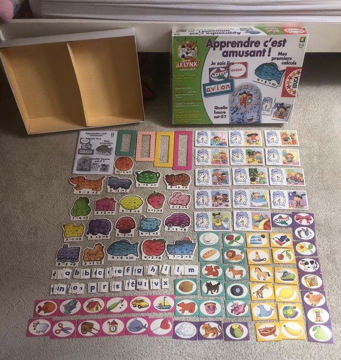 Jeu Apprendre à lire en s'amusant