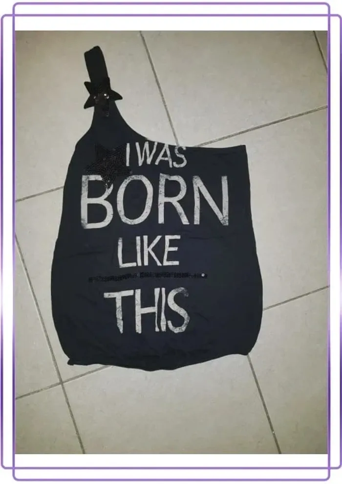 Débardeur 1 bretelle Bershka TBE