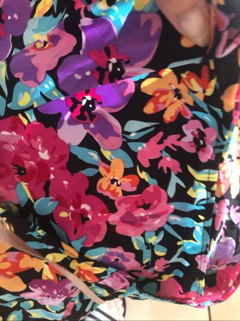 Magnifique Robe short fleurie