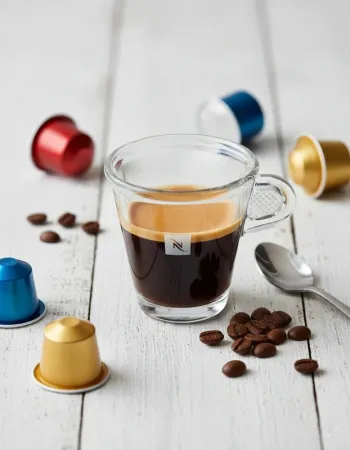2 Tasse Espresso Nespresso Collection Glass – Design Élégant
