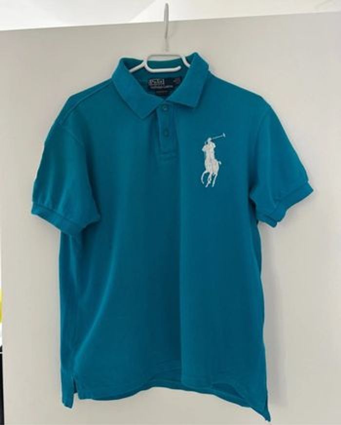 Polo Ralph Lauren Big Pony taille M turquoise