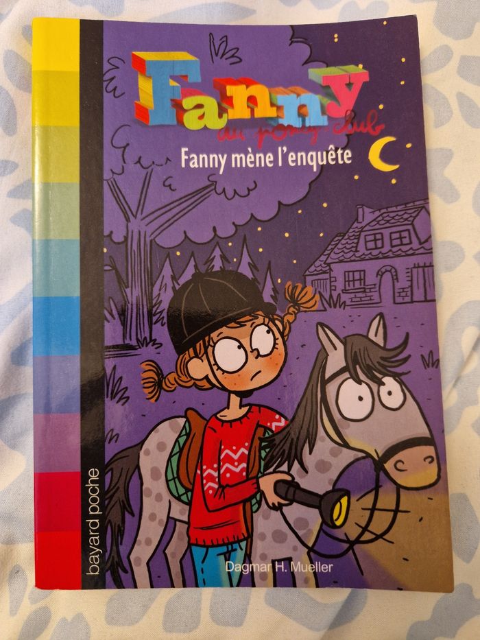 Livre enfant Fanny au Poney-Club : Fanny mène l'enquête