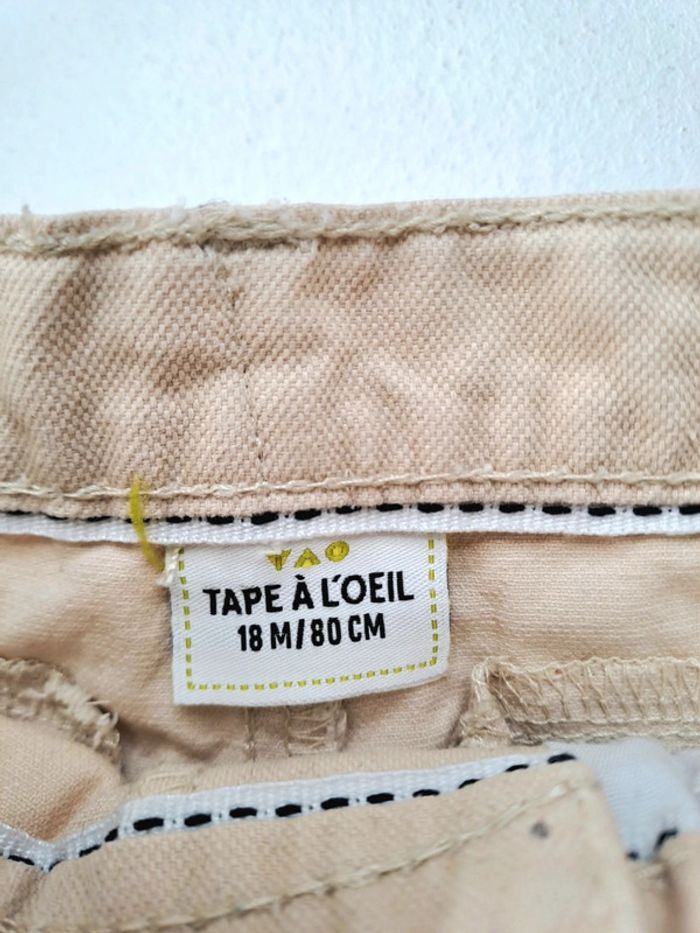Jean beige 18 mois - photo numéro 2