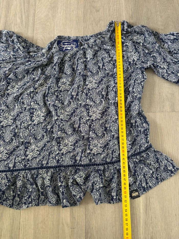 Blouse superdry taille L - photo numéro 7