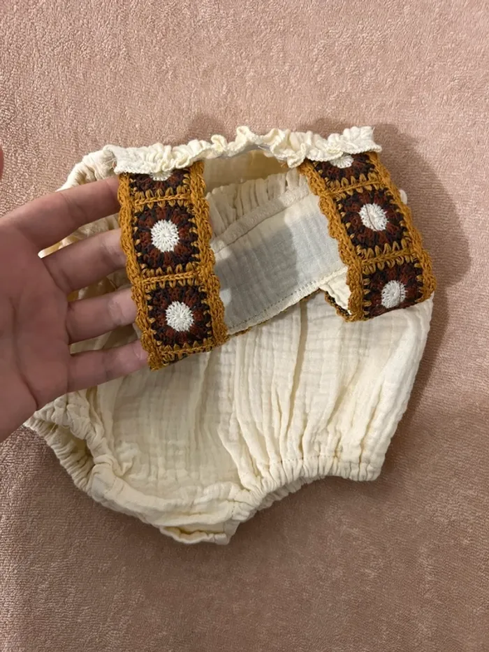 Barboteuse en tricot - photo numéro 3