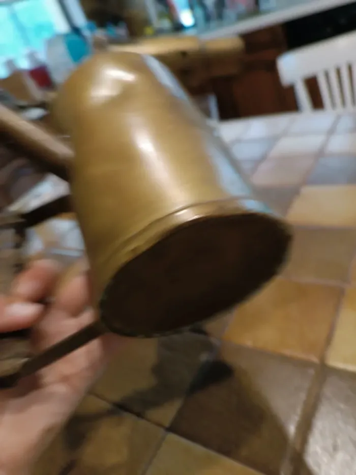 Chalumeau lampe à souder vintage en laiton - photo numéro 5