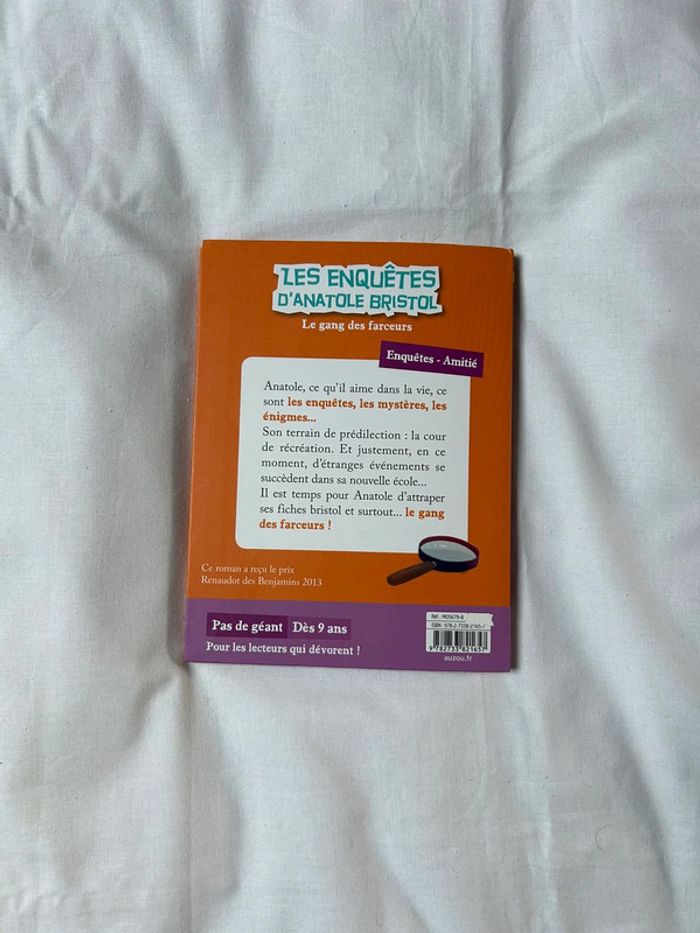 Livre Les enquêtes d’Anatole Bristol - photo numéro 2