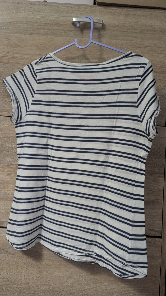 T-shirt manche courte rayures - photo numéro 5