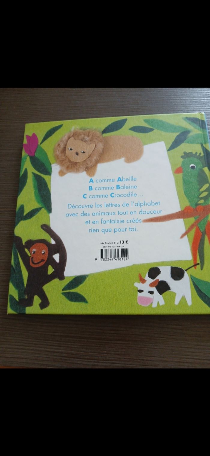 Livre abc  des animaux en comptines - photo numéro 3