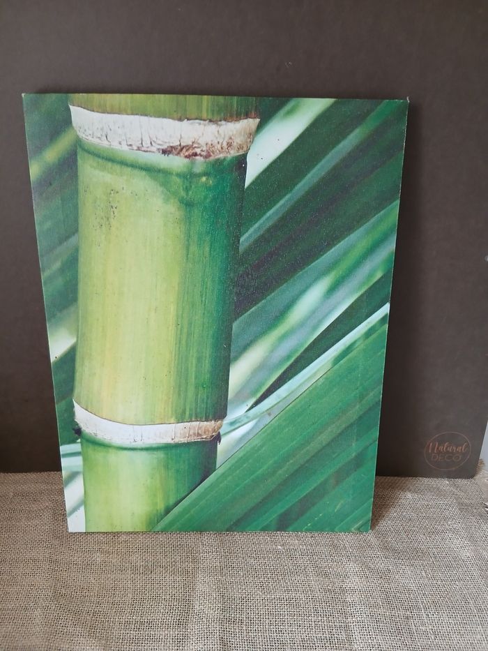 Tableau bambou