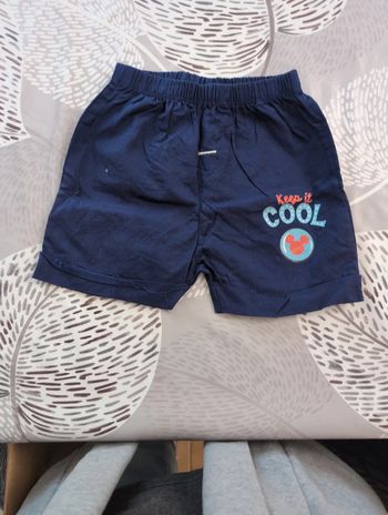 Short garçon 6 mois