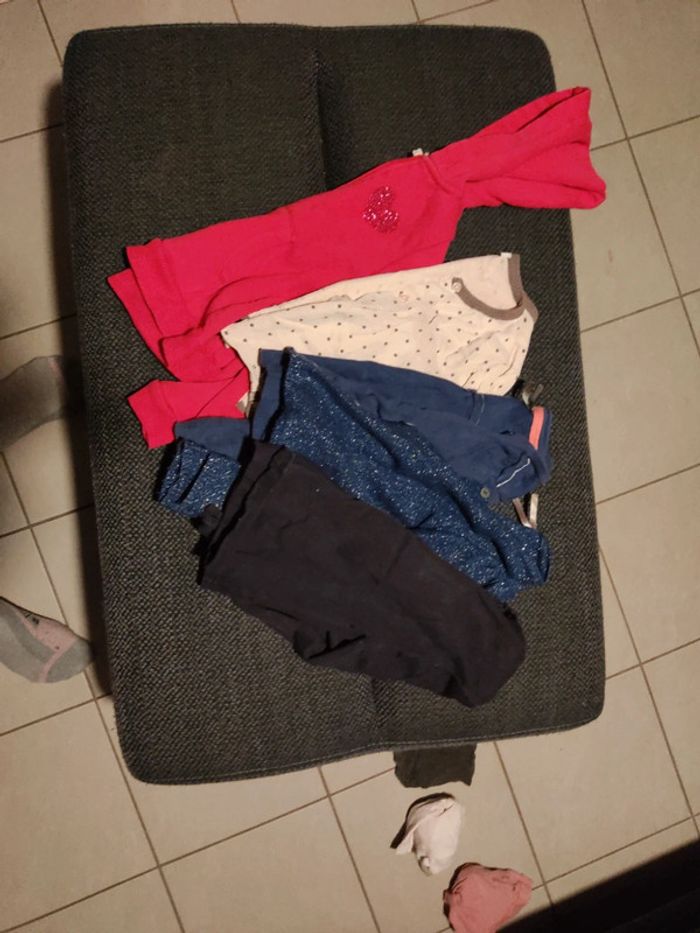 4 gilets fille