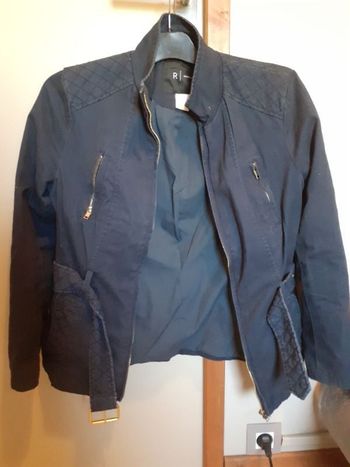Veste été bleu