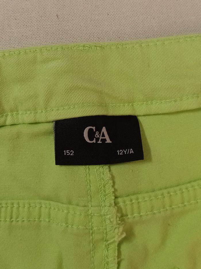 🩳 Short fille 12 ans – C&A – Vert clair - photo numéro 10