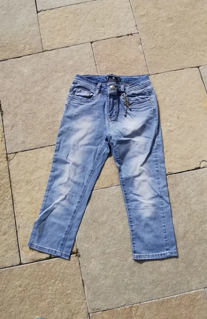 Pantacourt en jeans 12 ans kaizen