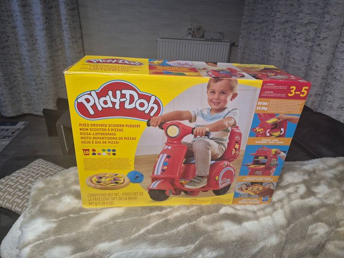 Play-Doh Scooter à Pizza + Accessoires
