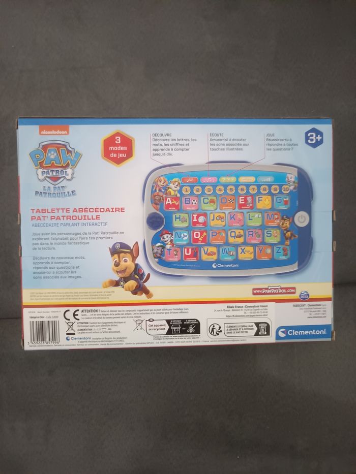 Tablette pat patrouille - photo numéro 2