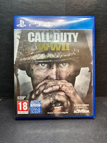 Jeux sony PlayStation 4 PS4 call of duty WW2