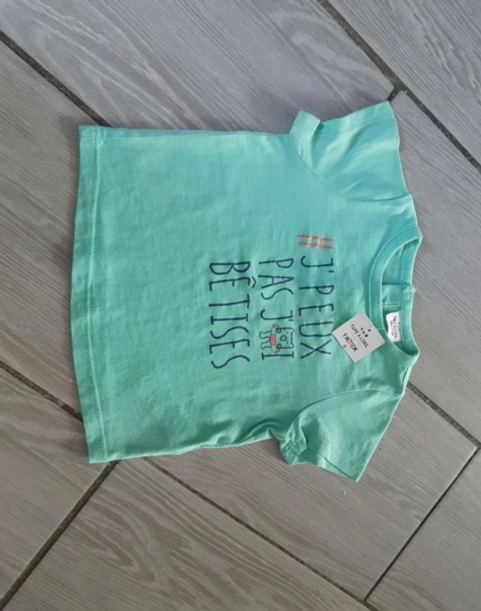 Tee shirt tape à l œil  neuf 9 mois 71 cm - photo numéro 3