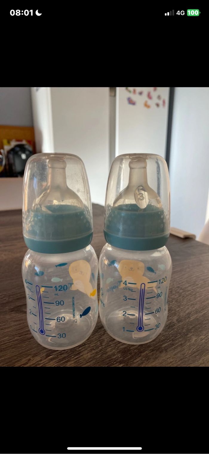 2 biberons 120ML - photo numéro 2