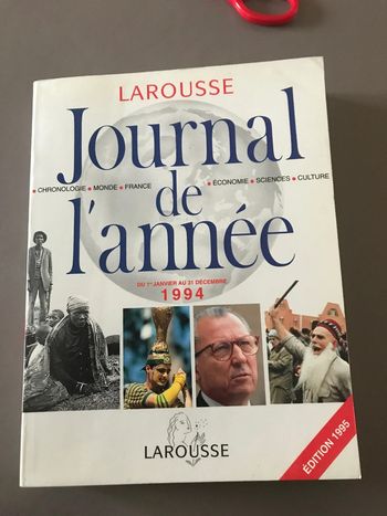 Livre  Journal de l’année 1994