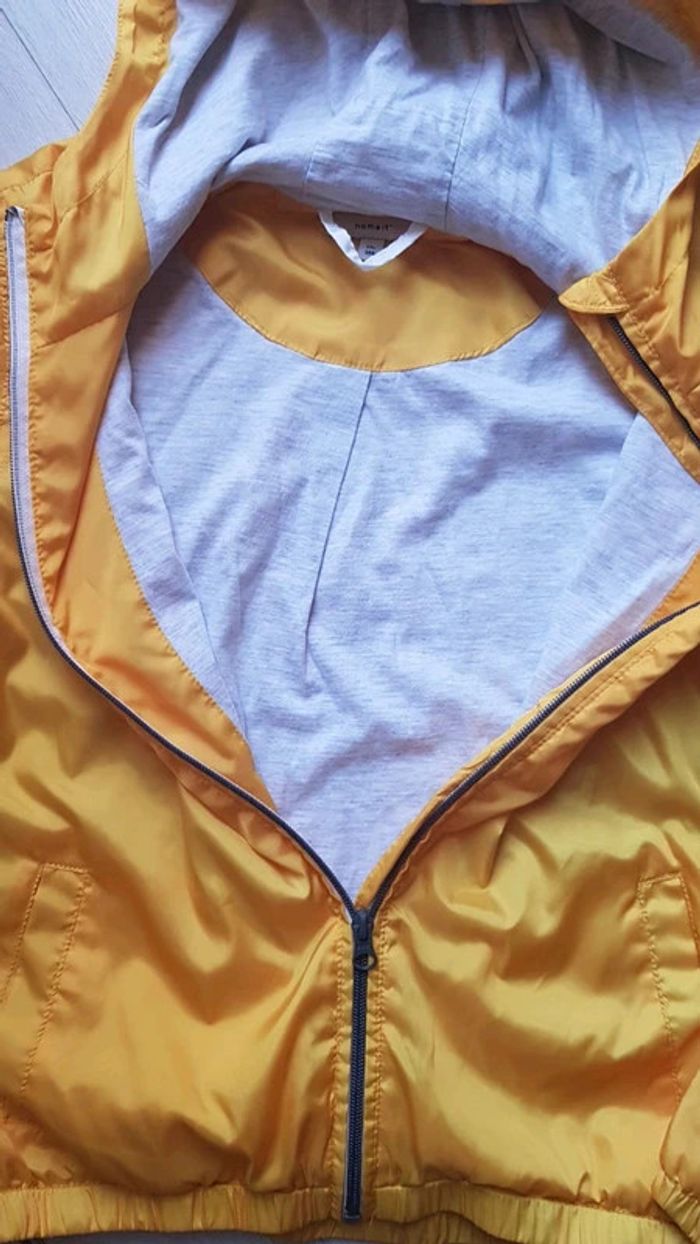 Veste jaune name it garçon 14 ans neuve - photo numéro 4