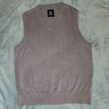 Pull Léger Sans Manche Logo Brodé 🧥 Lerros - Taille M