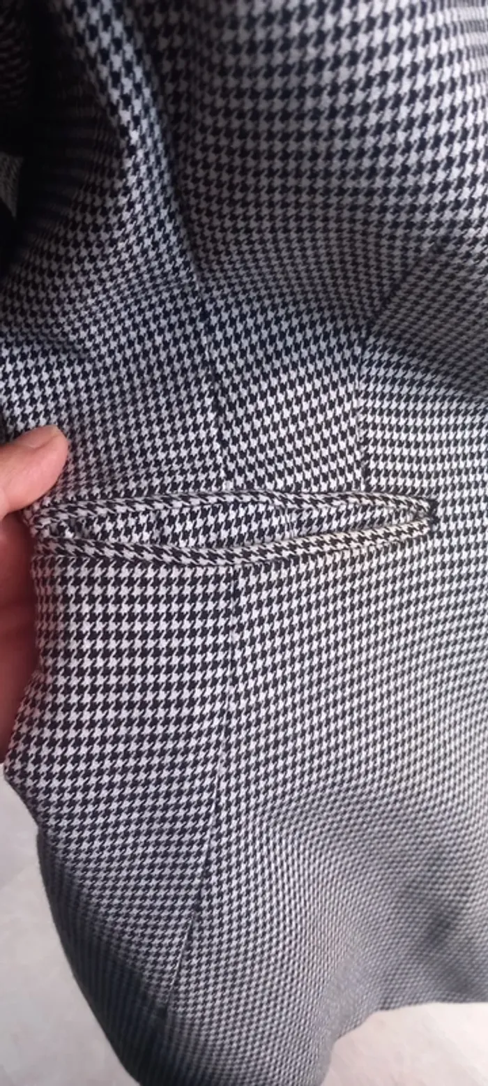 Veste femme pied de poule - photo numéro 3