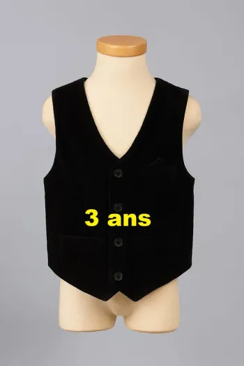 Gilet sans manche bleu marine Kiabi Taille 3 ans