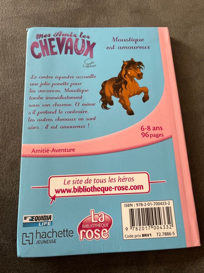 Livre bibliothèque rose mes amis les chevaux tome 16 - photo numéro 3