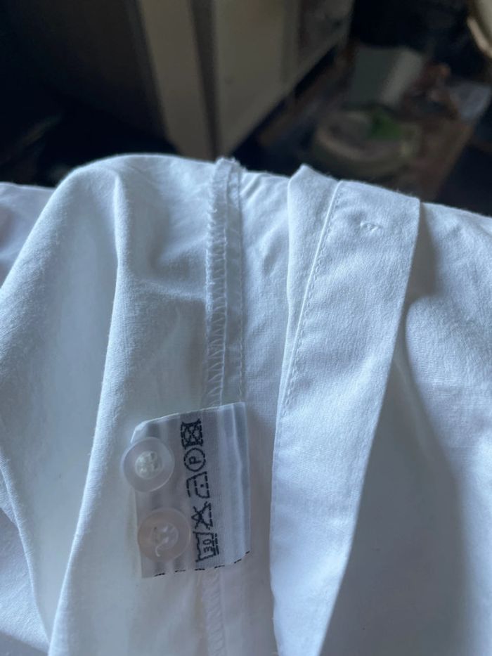 Chemise blanche chemisier rene derhy - photo numéro 7