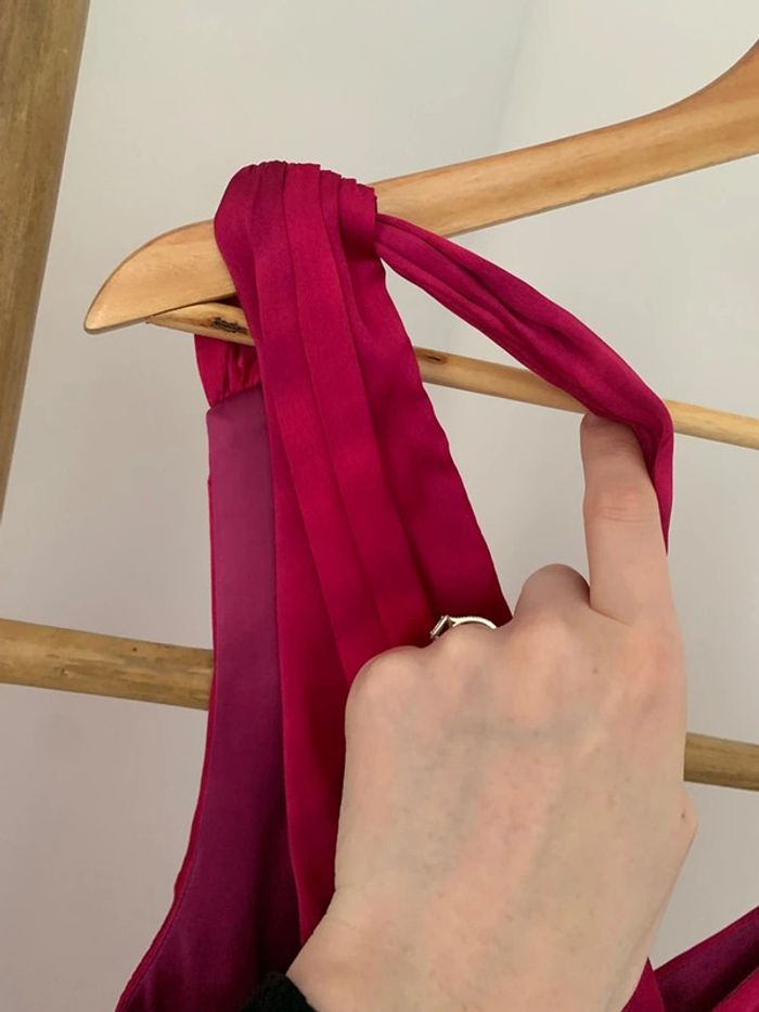 robe d'ete Manoukian rose taille S - photo numéro 6