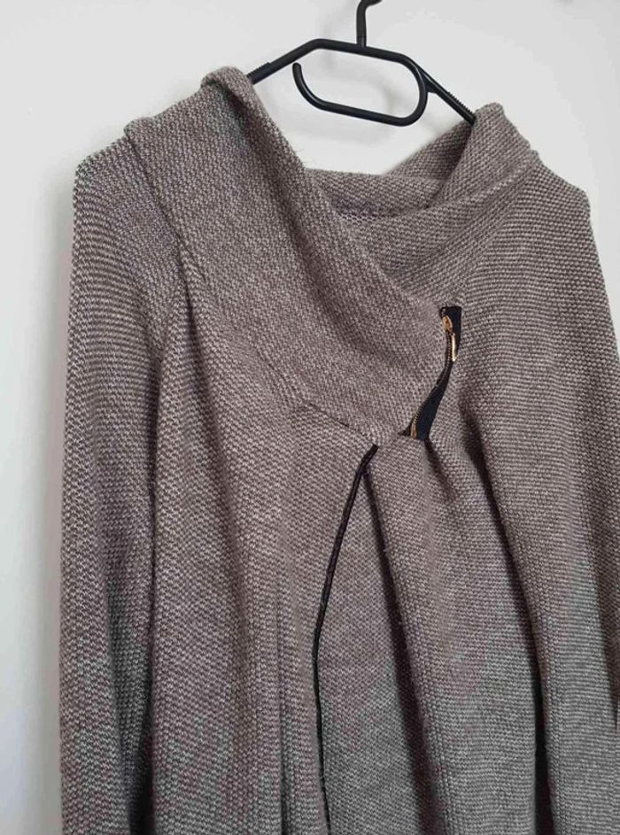 Haut pull ponchon asymétrique taille 38 40 - photo numéro 2