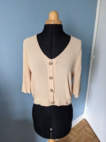 Crop top beige Jennyfer T36
