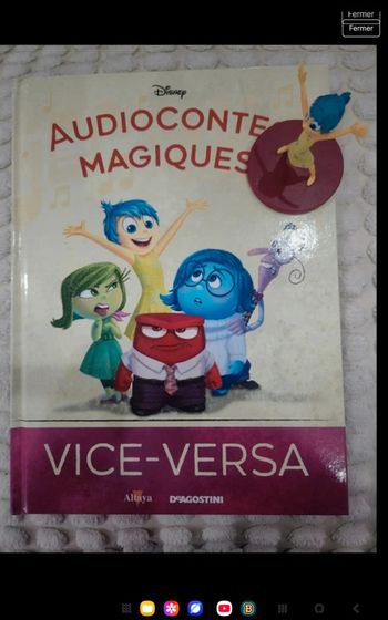 33ėme audioconte magique altaya deagostini disney audio conte compte comte magic livre figurine