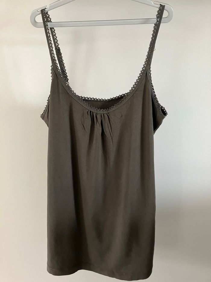 Débardeur vert kaki Etam taille M