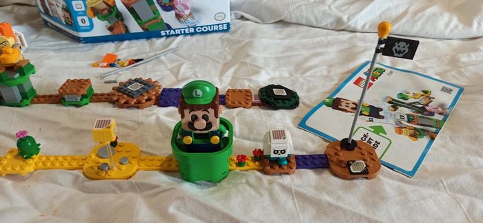 Lego 71387 super Mario starter course avec boîte et guide de démarrage - photo numéro 4