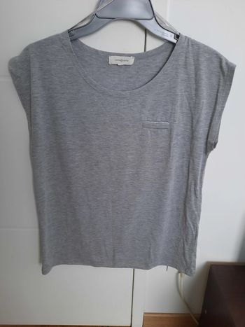 T shirt gris cache cache taille M