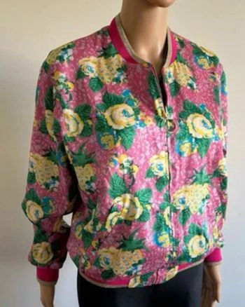 Veste bombers réversible femme