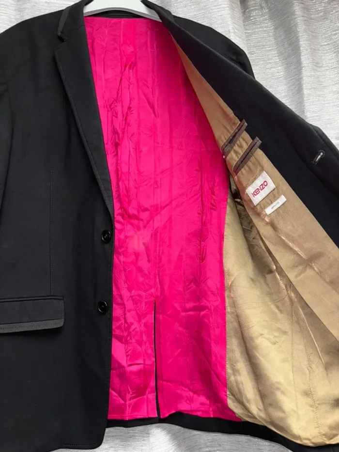 Veste de costume, veste Kenzo, veste de costards, blazer Kenzo vintage - photo numéro 3
