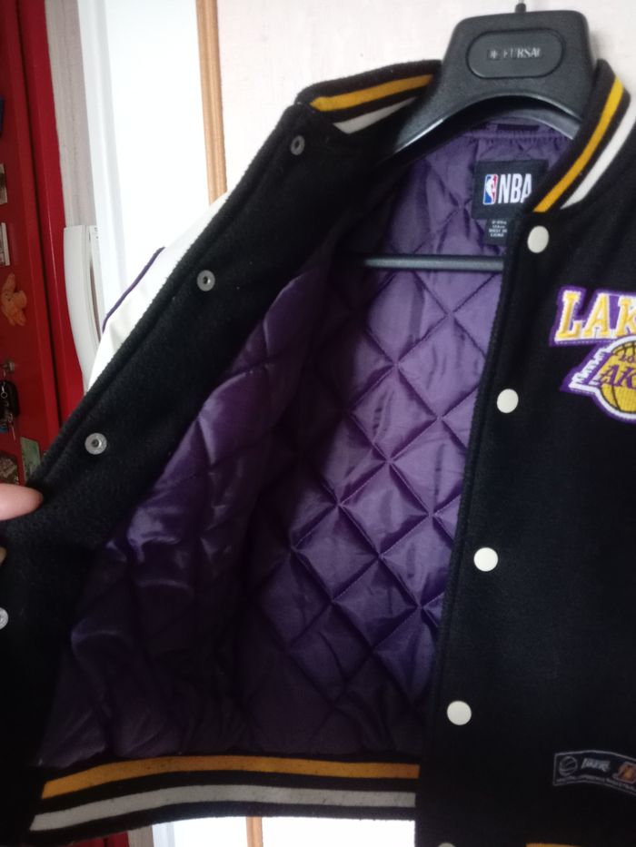 Blouson Lakers Los Angeles NBA taille 8 ans - photo numéro 9