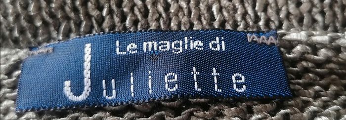 Pull en mailles ajourées kaki Taille M Le maglie di Juliette - photo numéro 10