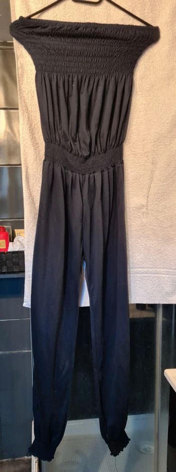 Combi bustier bleu