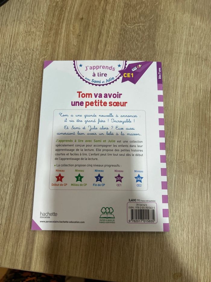CE1 - Tom va avoir une petite sœur - photo numéro 2